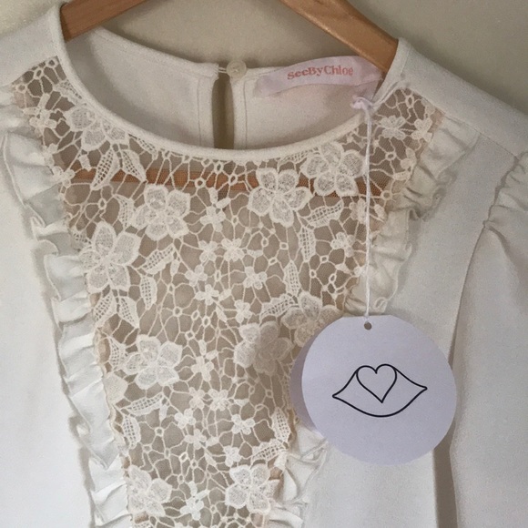 See by Chloè White Dress - Picture 3 of 4